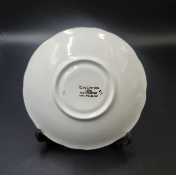 Royal Stafford bone china Lime Tea cup and saucer - Picture 8 of 12